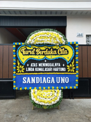 Papan Bunga Duka di Salekoe